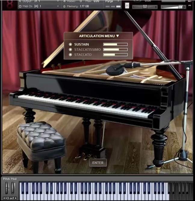 钢琴音源 8Dio 1990 Studio Grand Piano KONTAKT