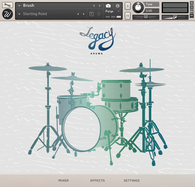 传统鼓 Wavesfactory Legacy Drums KONTAKT
