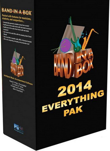 智能作曲编曲Band-in-a-Box 2014 EverythingPAK (Mac版完全包)