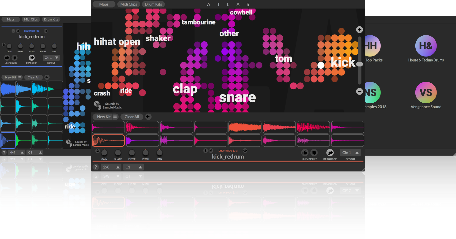 人工智能的鼓机采样器 Algonaut Atlas v1.4.4 PC