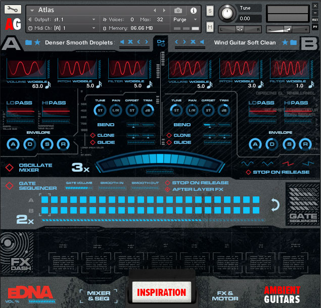 电影环境吉他 Spitfire Audio Ambient Guitars KONTAKT