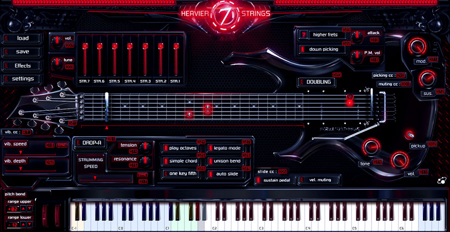 超重金属吉他 Three-Body Tech Heavier7Strings v1.5.1 WiN