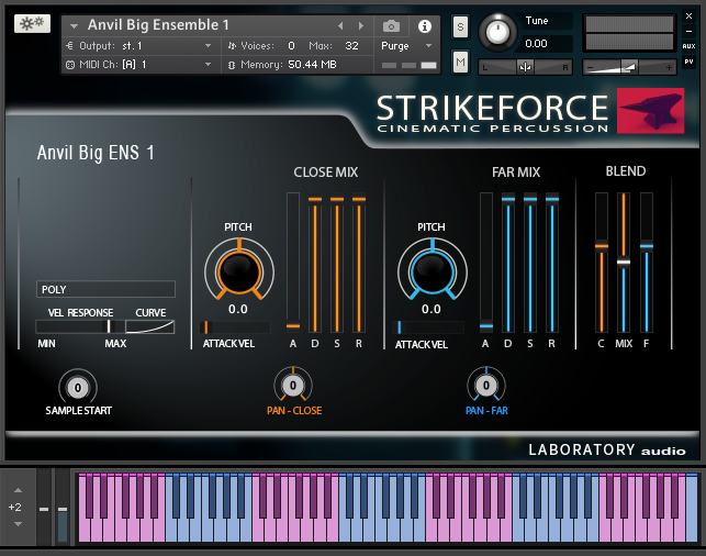 电影打击乐库 Laboratory Audio STRIKEFORCE KONTAKT