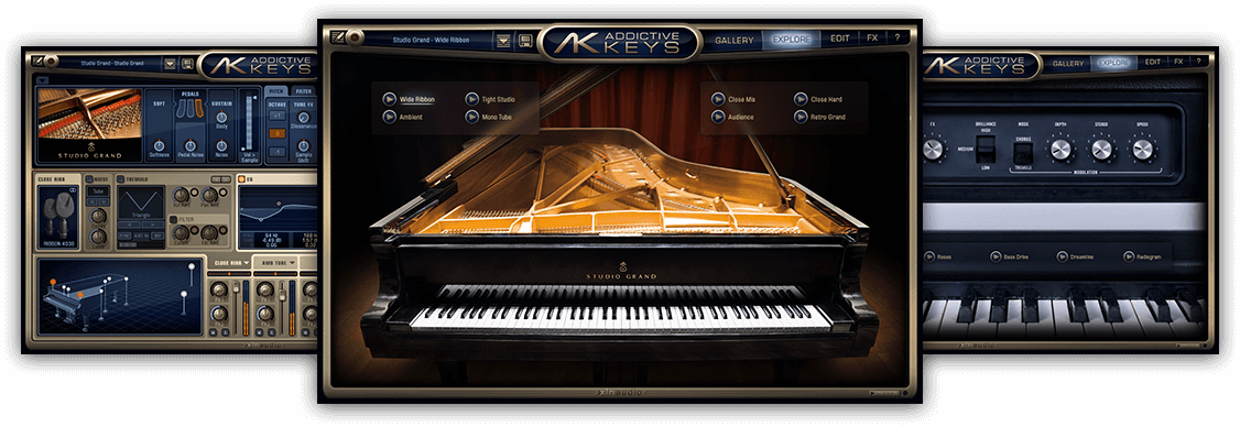 钢琴音源完整版 XLN Audio Addictive Keys Complete v1.1.8 PC/MAC