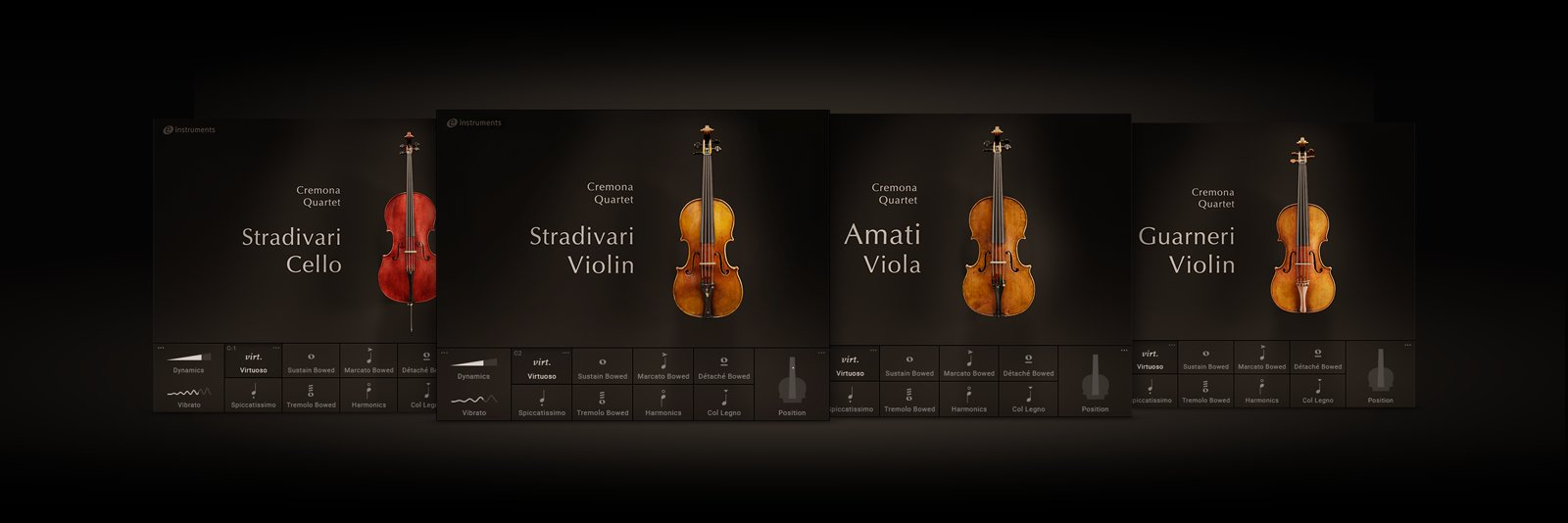 克雷莫纳四重奏小提琴 Native Instruments Guarneri Violin v1.0.0 KONTAKT