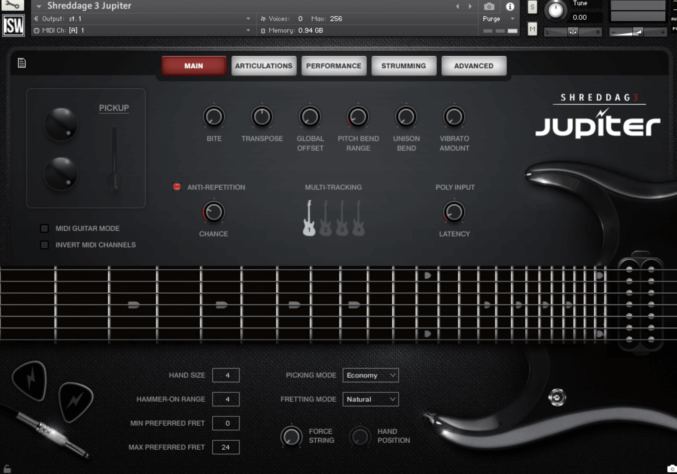 七弦木星电吉他 Impact Soundworks Shreddage 3 Jupiter KONTAKT
