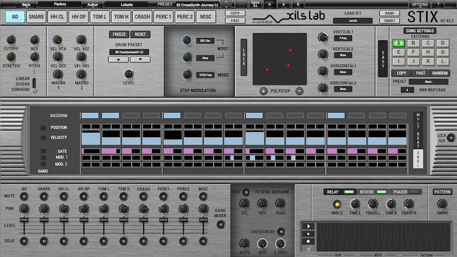 虚拟音序鼓机 XILS-lab Stix v1.0.3b HAPPY.NEW.YEAR PC