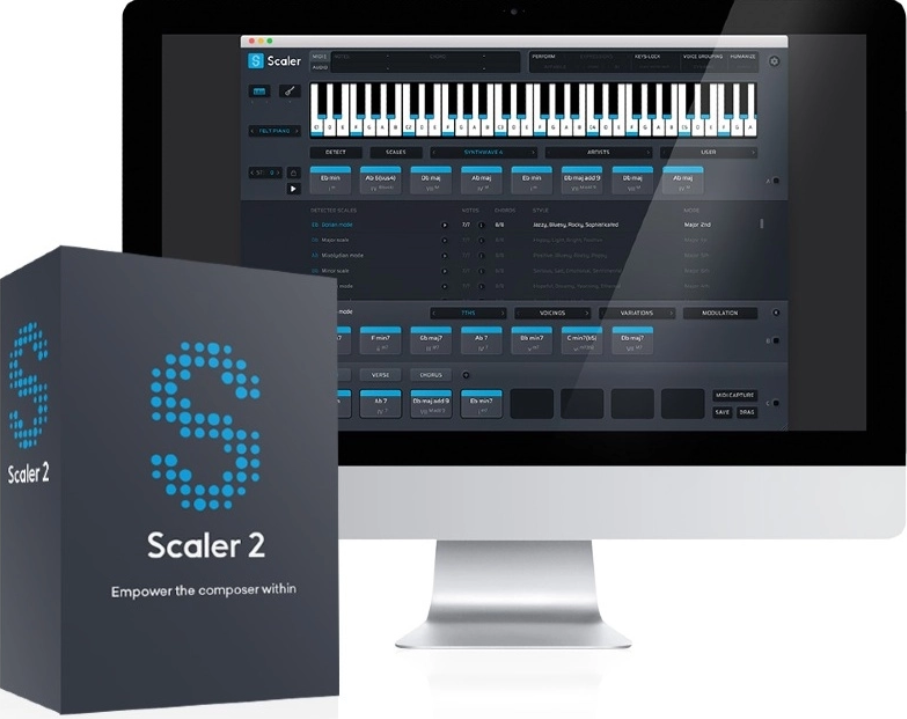 好和弦助手 Plugin Boutique Scaler 2 v2.1.0 PC MAC