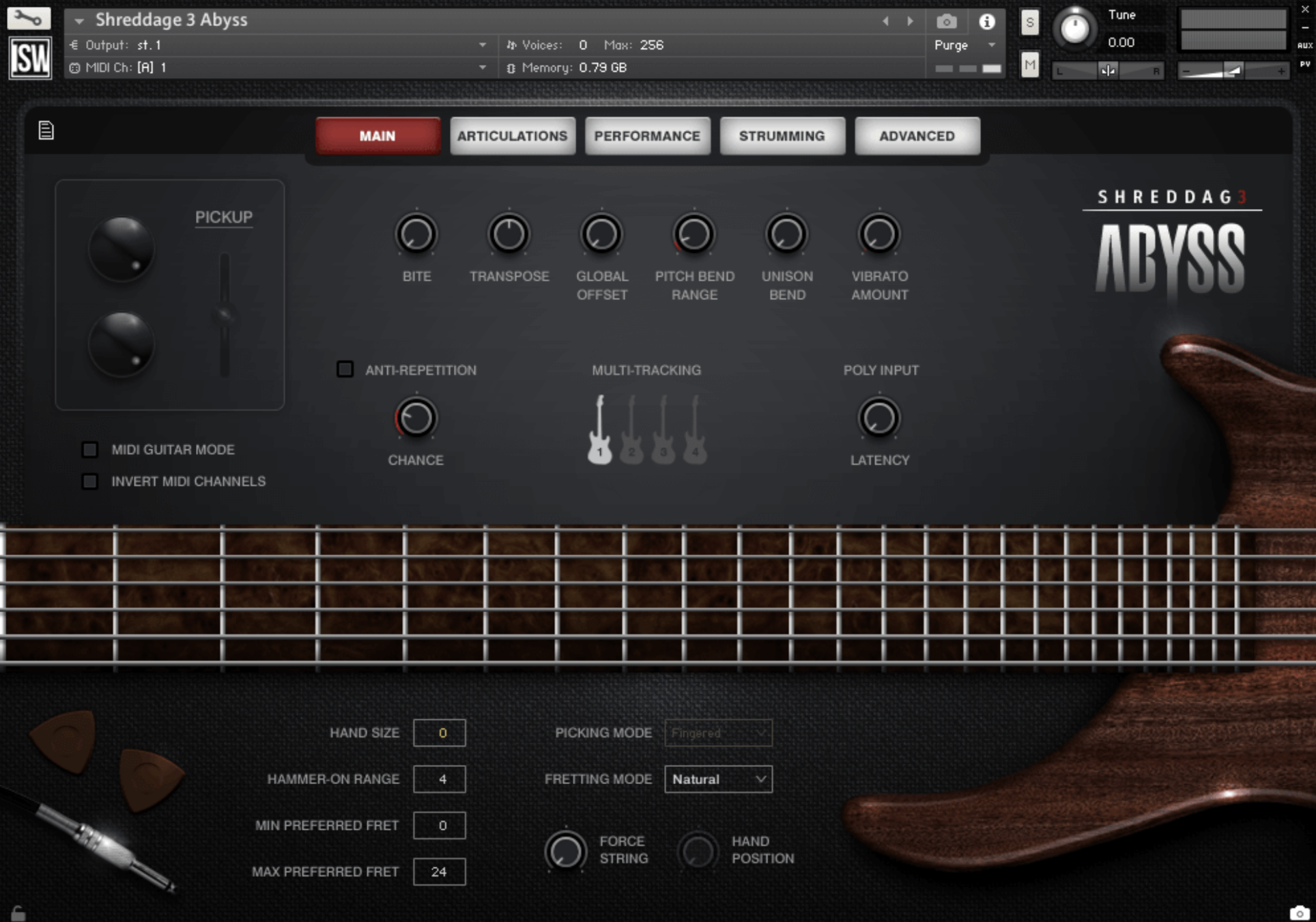 六弦深渊电贝斯 Impact Soundworks Shreddage 3 Abyss KONTAKT