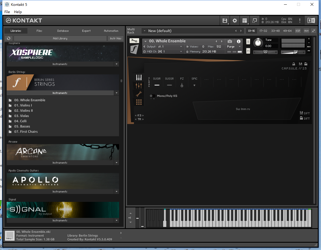 柏林弦乐2 Orchestral Tools Berlin Strings 2 集成扩展A\B\D\E Close Mic版