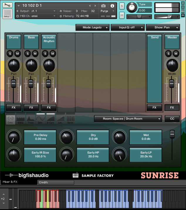 现代乡村 Big Fish Audio Sunrise: Modern Country KONTAKT