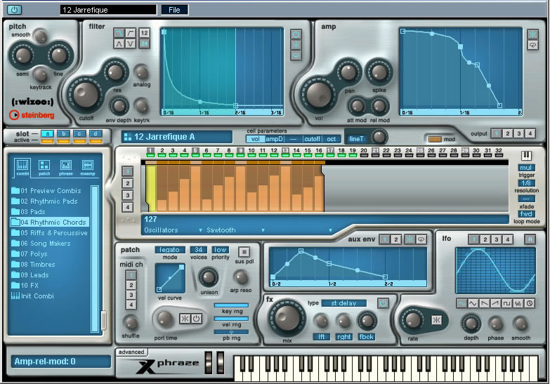 合成器 Steinberg Xphraze v1.2 INTERNAL PC