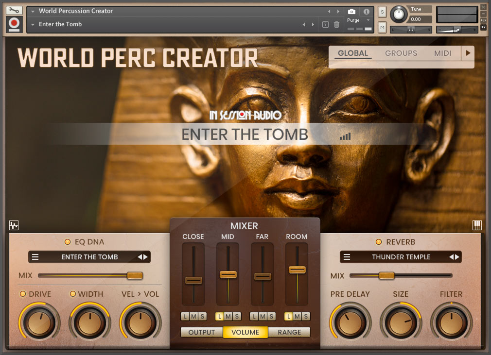 世界打击乐 In Session Audio World Percussion Creator KONTAKT