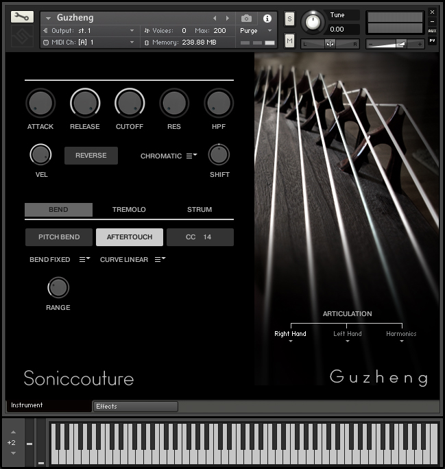 古筝 SonicCouture GuZheng v2.0.0 KONTAKT