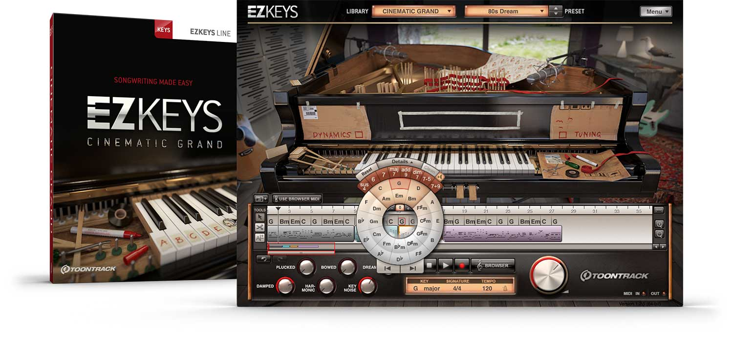 电影大钢琴 Toontrack EZkeys Cinematic Grand v1.0.0 WIN/OSX