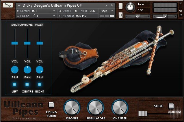 爱尔兰风笛 Xtant Audio Uilleann Pipes for Kontakt