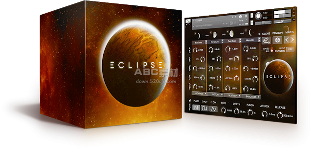 蓝调合成器 Wide Blue Sound ECLIPSE V.1.2 KONTAKT