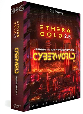 电影声乐设计合成 Zero-G CyberWorld Presets (Ethera Gold, KONTAKT)